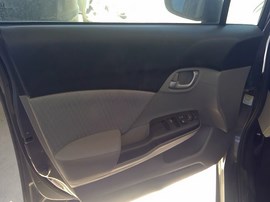 2015 HONDA CIVIC, GRAY, LX MODEL, 1.8L, AT.    A26334